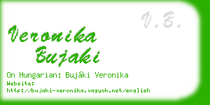 veronika bujaki business card